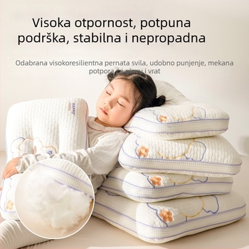 Dječji jastučnica za vrat - pravokutnog oblika, punjenje od poliesterskog vlakna, navlaka od poliesterskog vlakna, za djecu, težina 0,55–1,0 kg