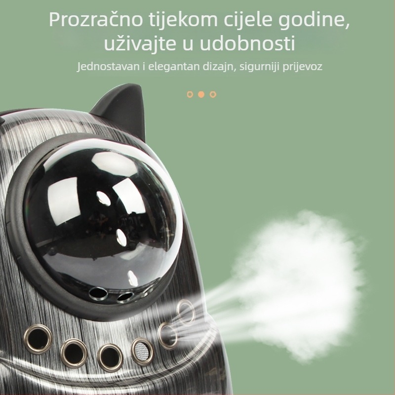 Ruksak za kućne ljubimce za izlazak — najlon, kapacitet 55L, srednja tvrdoća, Suijie bag