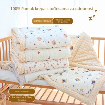 Dječja deka – tkanina od čiste pamuka, punilo od poliestera, zimsko razdoblje, za novorođenčad, prilagodljiva