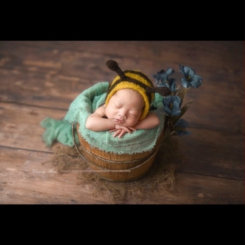 Fotografska deka za novorođenče, poliester tkanina, sve sezone, sigurnosna razina C