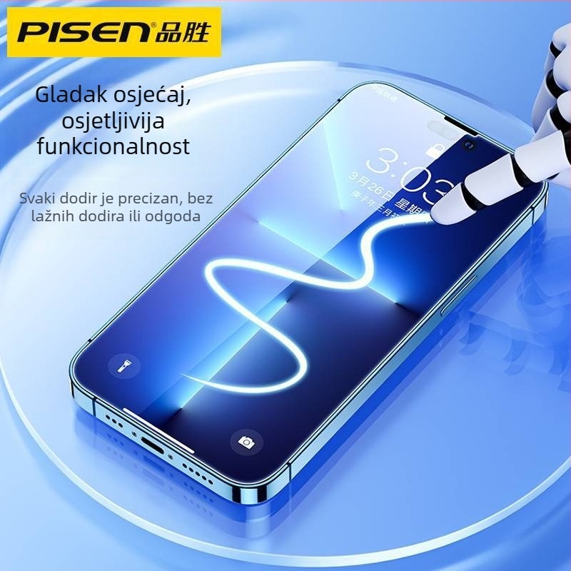 Pisen HD zaštitno staklo za zaslon na iPhone 13/13 Pro/Max i iPhone 14/14 Pro/Max