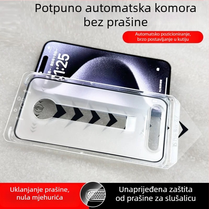 Zaštita zaslona od kaljenog stakla za Apple — Visoka razlučivost, Anti-Peep