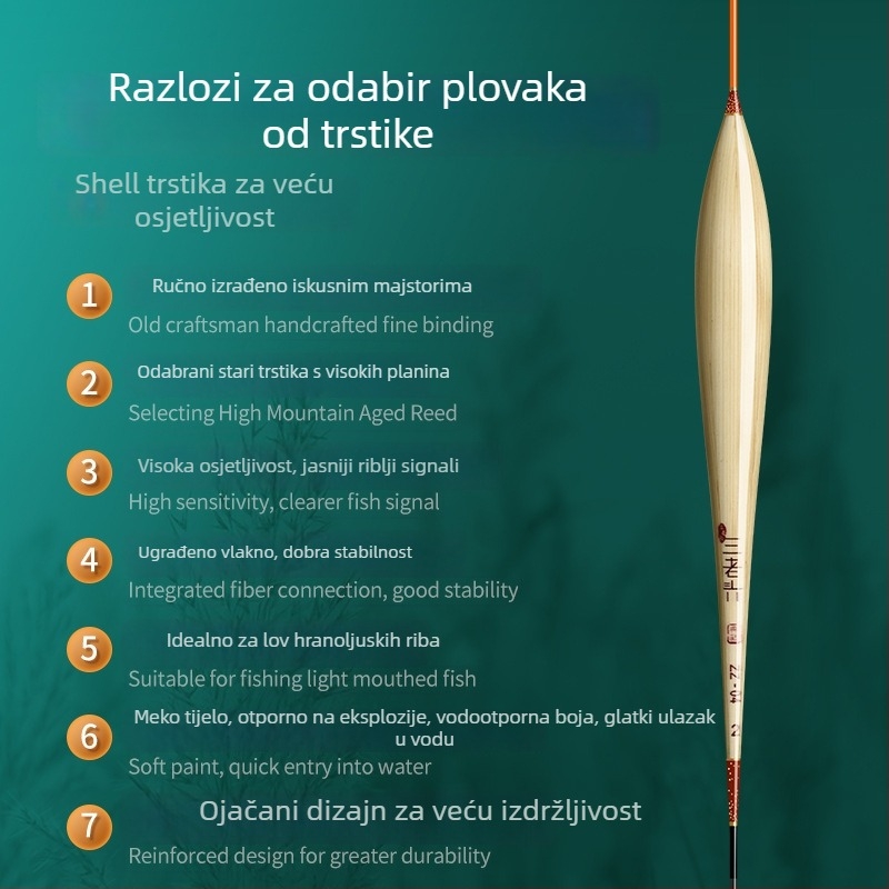 Three Old Man plutac od trske za vertikalni drift