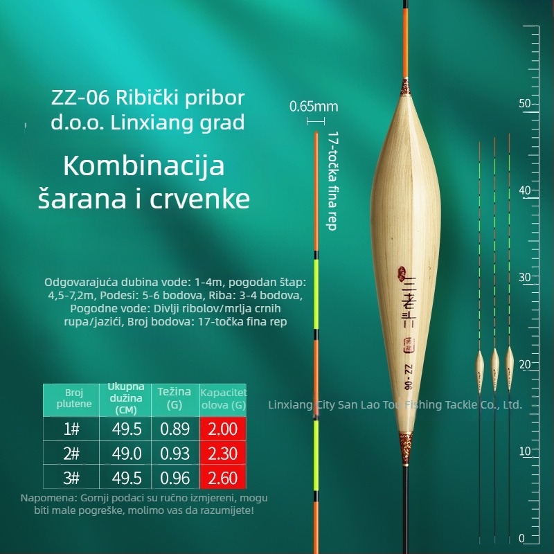 Three Old Man plutac od trske za vertikalni drift