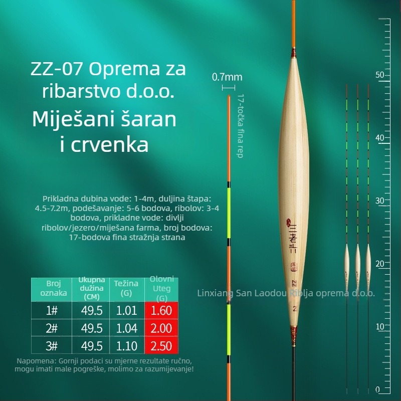 Three Old Man plutac od trske za vertikalni drift