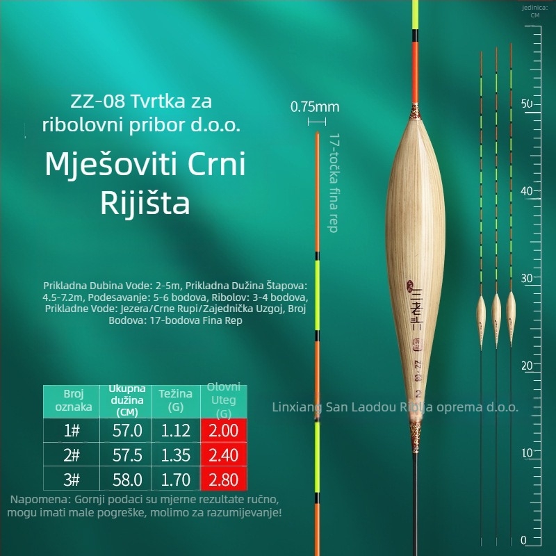 Three Old Man plutac od trske za vertikalni drift