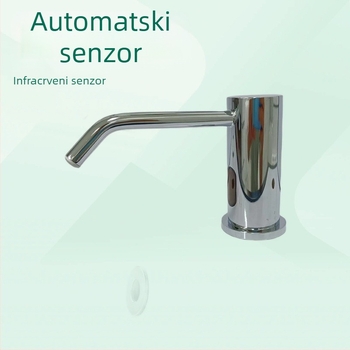 Automatski dozator sapuna za umivaonik – infracrveni senzor, bakar, elektroplatiranje, moderan minimalistički stil
