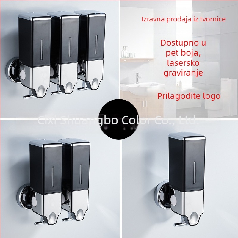 Dispenser sapuna s polugom, kapacitet 1500 ml, za kupaonicu hotela i vila