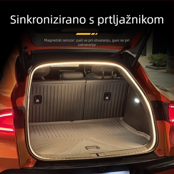 Yu7 unutarnje svjetlo prtljažnika LED – dekorativno svjetlo, silikon+LED, 12V, 8W, Yu7 model, kompatibilan Yu7