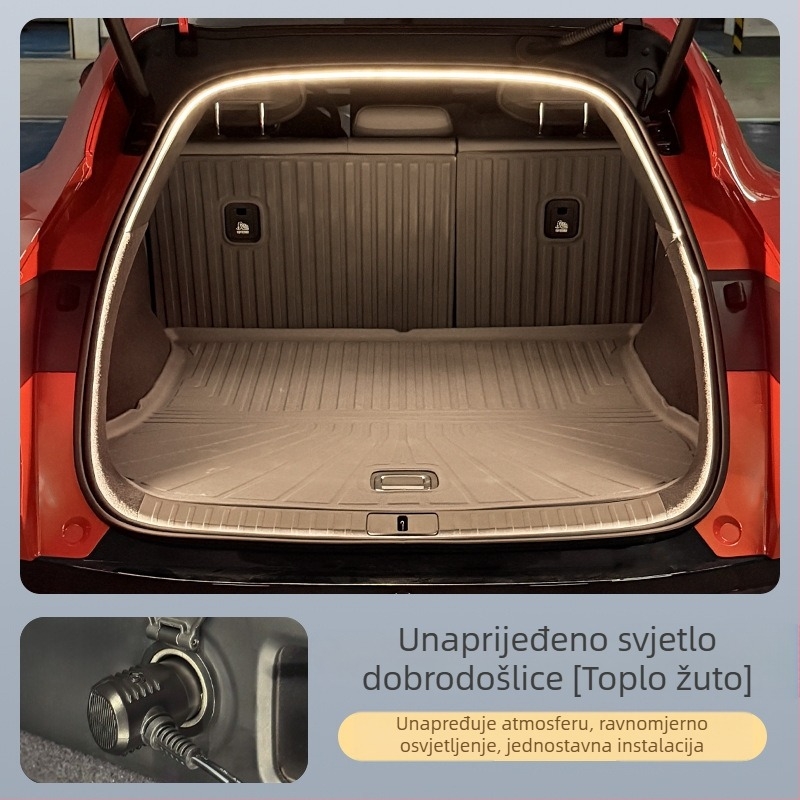 Yu7 unutarnje svjetlo prtljažnika LED – dekorativno svjetlo, silikon+LED, 12V, 8W, Yu7 model, kompatibilan Yu7