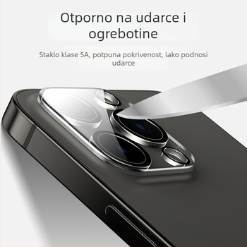 Zaštitnik stražnje kamere iPhone — Marka YOT, Kaljeno staklo, Puna zaštita, Kompatibilno s iPhone 12, 14, 13