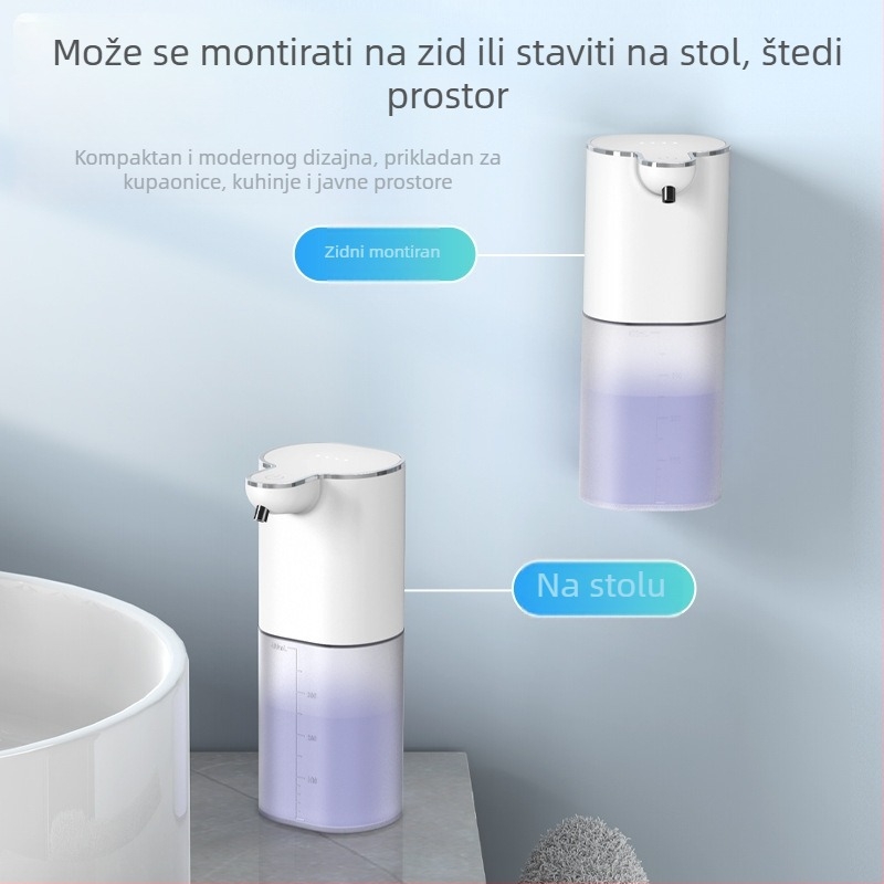 Automatski pjenasti dispenser sapuna, zidni, senzor pokreta, ABS plast, model P9