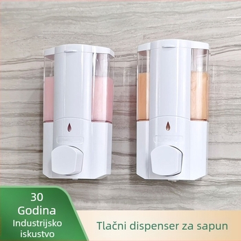 Zidni dozator sapuna, ručni pritisak, plastika, moderni minimalistički stil, marka: Happy to play