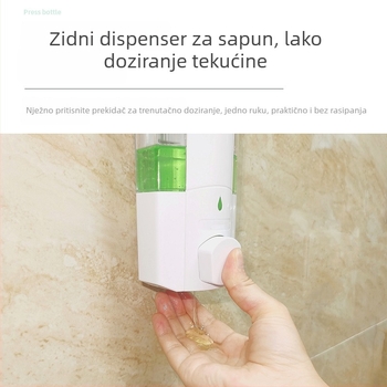 Zidni dozator sapuna, ručni pritisak, plastika, moderni minimalistički stil, marka: Happy to play