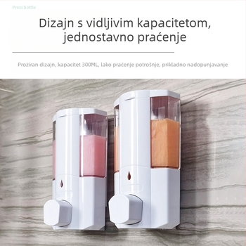 Zidni dozator sapuna, ručni pritisak, plastika, moderni minimalistički stil, marka: Happy to play