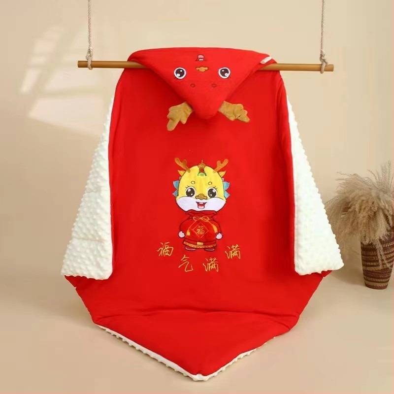 Dječja pamukova deka za novorođenče - zima i jesen, uzorci: životinje, crtani filmovi; nadjev: sintetičko vlakno