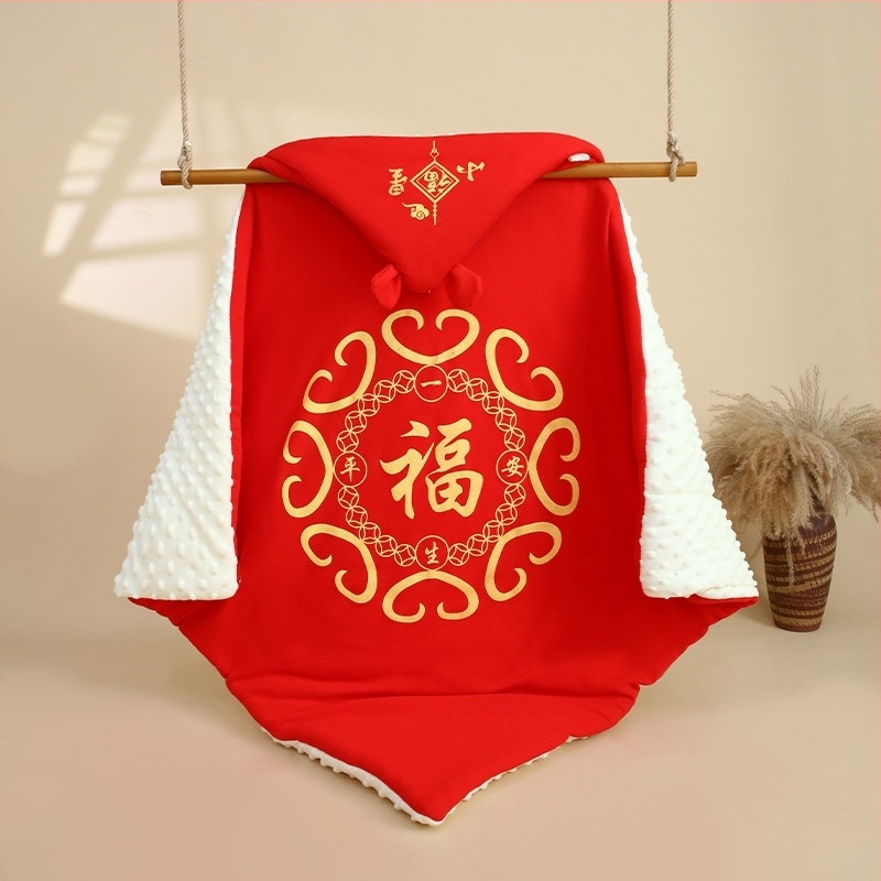 Dječja pamukova deka za novorođenče - zima i jesen, uzorci: životinje, crtani filmovi; nadjev: sintetičko vlakno