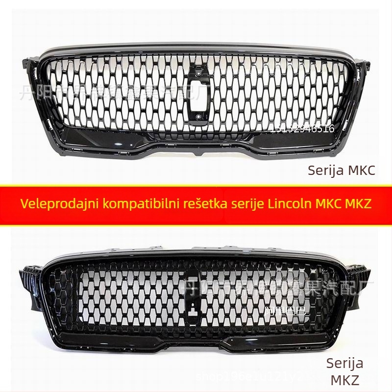 Prednja središnja rešetka za usis zraka Lincoln MKC MKZ – ABS plastika; Montažno mjesto: branik; Modeli: MKC MKZ; Marka: XG