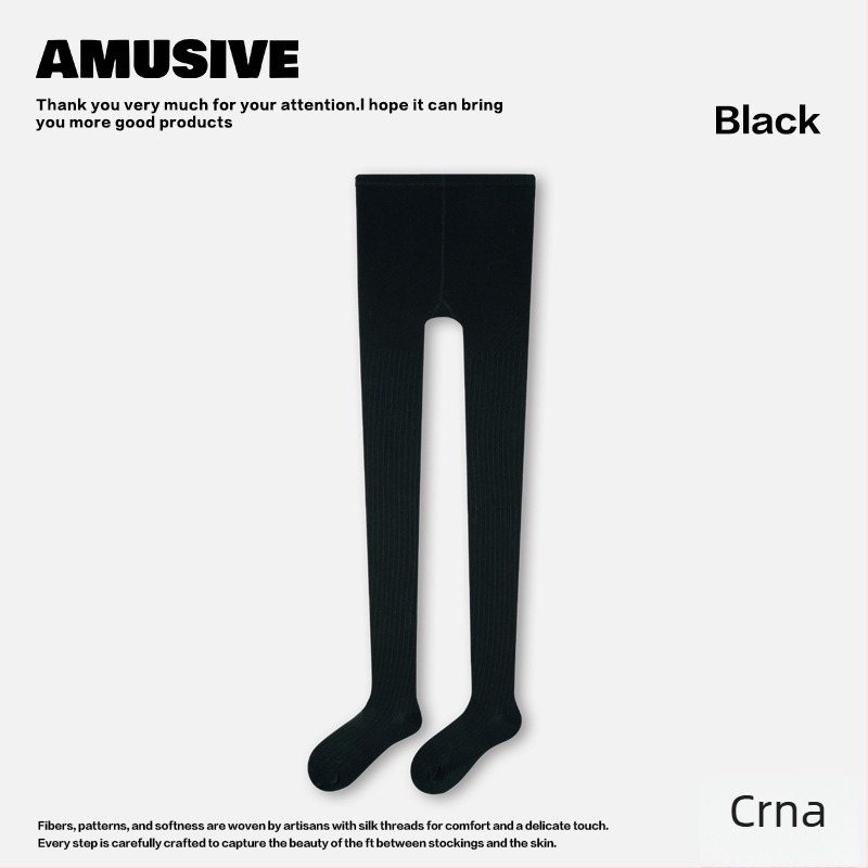 AMUSUVE ženske hulahopke s mikro-prozirnim vertikalnim prugama (80–90% pamuka, tanke, antibakterijske, upijaju znoj)