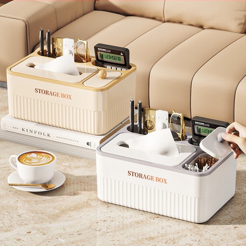 Kutija za maramice s glavom zeca – višenamjenska PP kutija za automobil, dnevnu sobu ili kupaonicu; 50-komplet, mogućnost ispisa logotipa