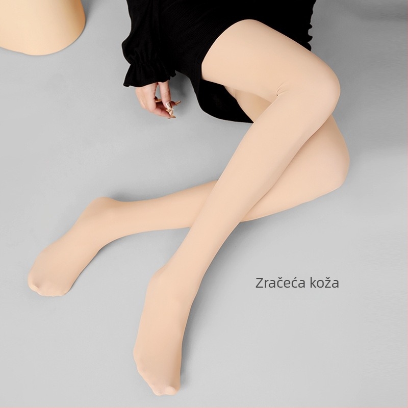 Čarape za pantyhose s podizanjem bokova i oblikovanjem, jedinstveni dizajn, srednja debljina; glavni materijal: poliester 70–80%