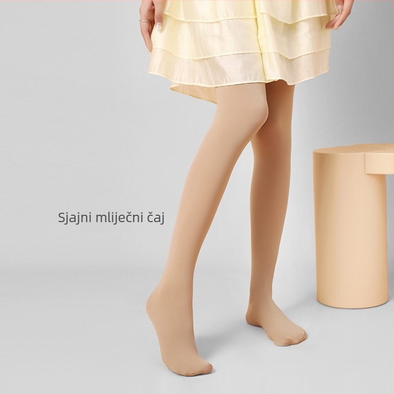 Čarape za pantyhose s podizanjem bokova i oblikovanjem, jedinstveni dizajn, srednja debljina; glavni materijal: poliester 70–80%