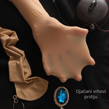 Najlon bezšivne ultra-tanke čarape
