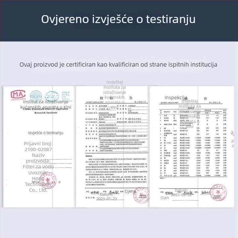 Aospool Filter za vodu za pametni poklopac WC-a – Kompatibilan sa svim pametnim poklopcima toaleta