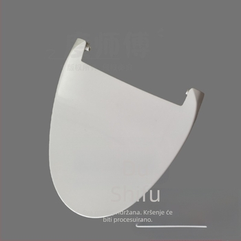 Pametan poklopac za WC, dodatak, ručno otvaranje, prednji panel, OL-mtg0311, plastika