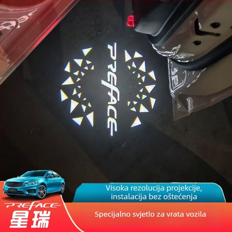Xingrui svjetlosna lampica za vrata automobila, unutarnje ambijentalno osvjetljenje, LED 12V 14.4W, model Xingrui