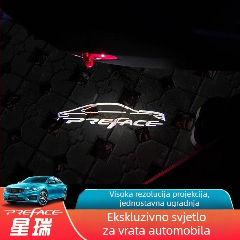 Xingrui svjetlosna lampica za vrata automobila, unutarnje ambijentalno osvjetljenje, LED 12V 14.4W, model Xingrui