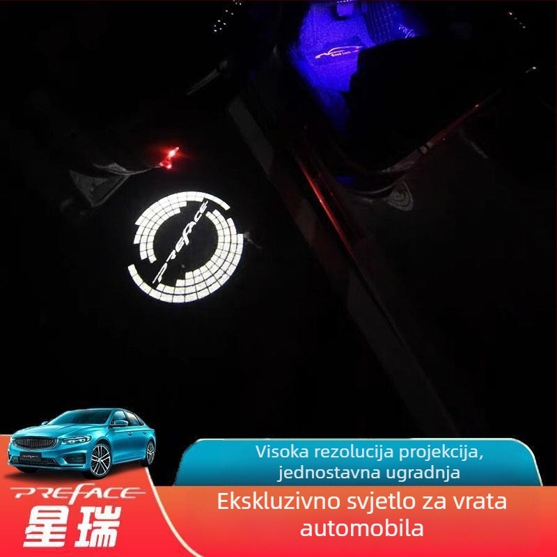 Xingrui svjetlosna lampica za vrata automobila, unutarnje ambijentalno osvjetljenje, LED 12V 14.4W, model Xingrui