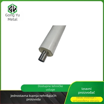 Izolirana vodovodna cijev od 304 nehrđajućeg čelika, nestandardna prilagodba, model 16-100, za opskrbu vodom u hotelima, školama i bolnicama