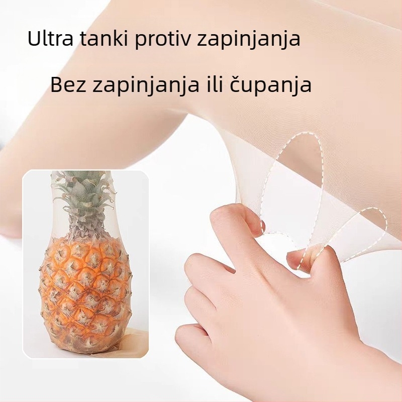 Peach Butt tajice za žene, 15D, visok struk za oblikovanje, prozračne i nevidljive