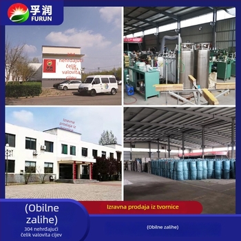 Fu Run 304 nehrđajući čelik ulazna cijev za solarni grijač vode, pogodna za zidne bojlere i vodovodne cijevi s toplom i hladnom vodom u kuhinji i kupaonici.