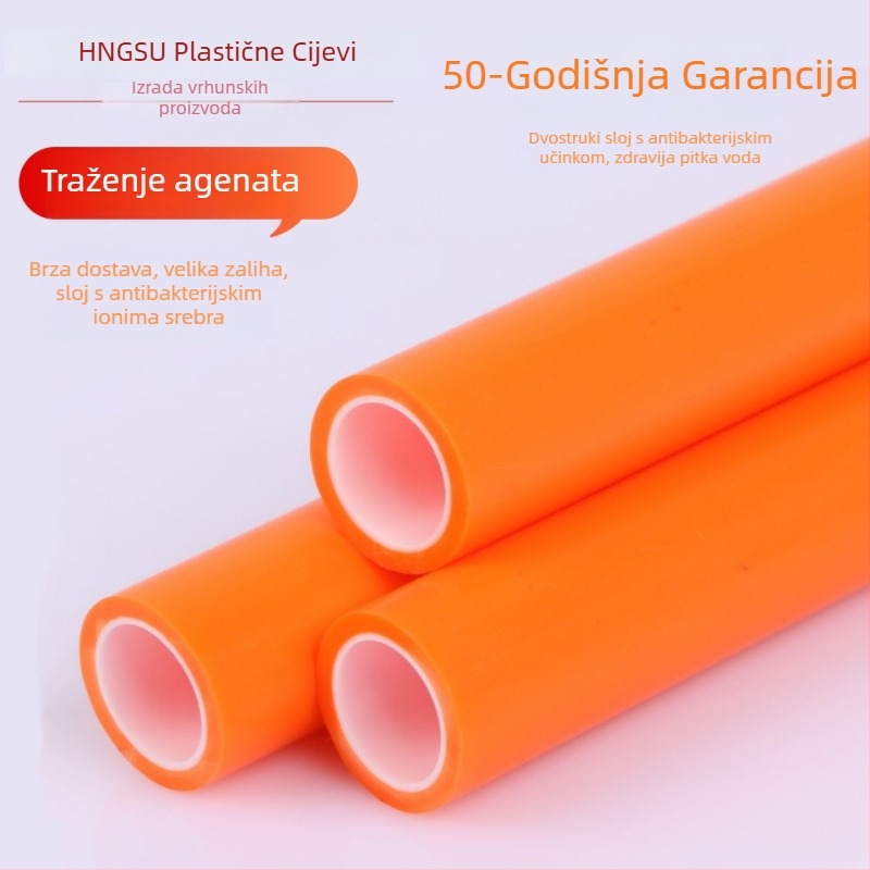 PPR cijev za toplu i hladnu vodu, model 20-32, za kućnu dekoraciju, brend Hongsu, proizvedeno u Kini