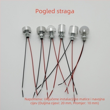 HT-104 LED stražnje svjetlo, 12V, 1W, aluminijsko kućište