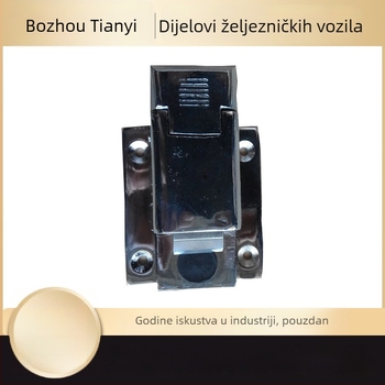 Brava s ručkom, nehrđajući čelik, model 25k, s ključem, ugradnja sa utorima