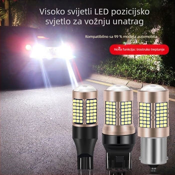 LED svjetlo za vožnju unatrag, visoka svjetlina, stražnje svjetlo, 1156/T15 utičnica
