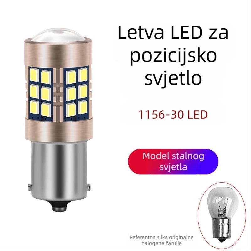 LED svjetlo za vožnju unatrag, visoka svjetlina, stražnje svjetlo, 1156/T15 utičnica