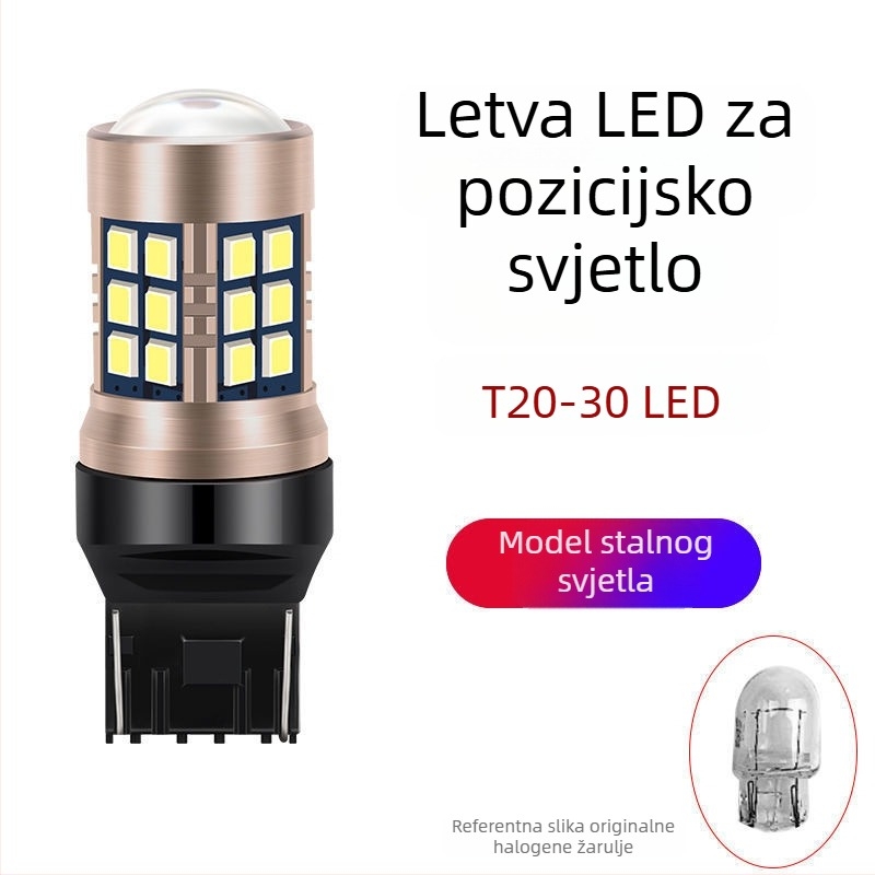 LED svjetlo za vožnju unatrag, visoka svjetlina, stražnje svjetlo, 1156/T15 utičnica