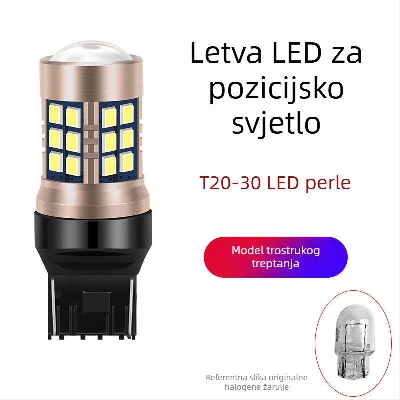LED svjetlo za vožnju unatrag, visoka svjetlina, stražnje svjetlo, 1156/T15 utičnica