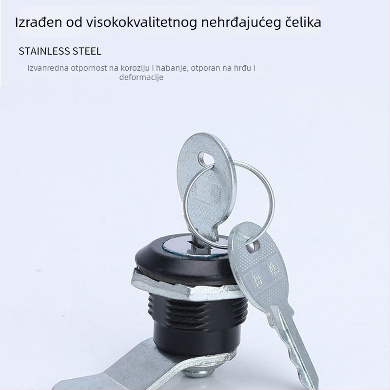 Brava za kutiju električnog brojila – cilindrična brava za razvodne ormariće, moderni minimalistički dizajn, prilagodba, model A400-1