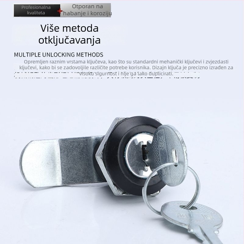 Brava za kutiju električnog brojila – cilindrična brava za razvodne ormariće, moderni minimalistički dizajn, prilagodba, model A400-1