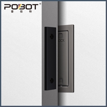 Ghost brava za vrata – model PBT-01, cinkov legura, deadlocked tip, pogodna za vanjska klizna vrata i štalska vrata
