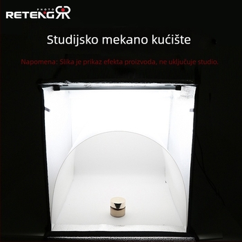 Pozadina ploča za studijsko fotografiranje sa zasjenjivanjem i papirom za mekano svjetlo — RETENG, težina 0,5 kg, podržava raspored u jednom komadu, jamstvo trgovine