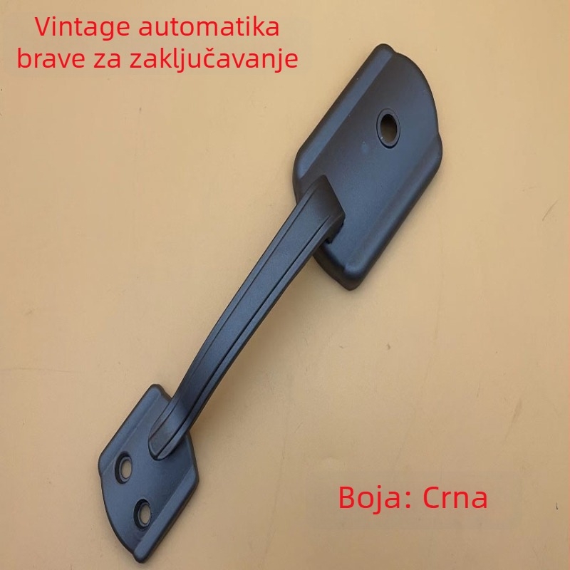 Ručka za vrata od željeza s zaštitom od krađe, model 806, materijal 806, moderni minimalistički stil