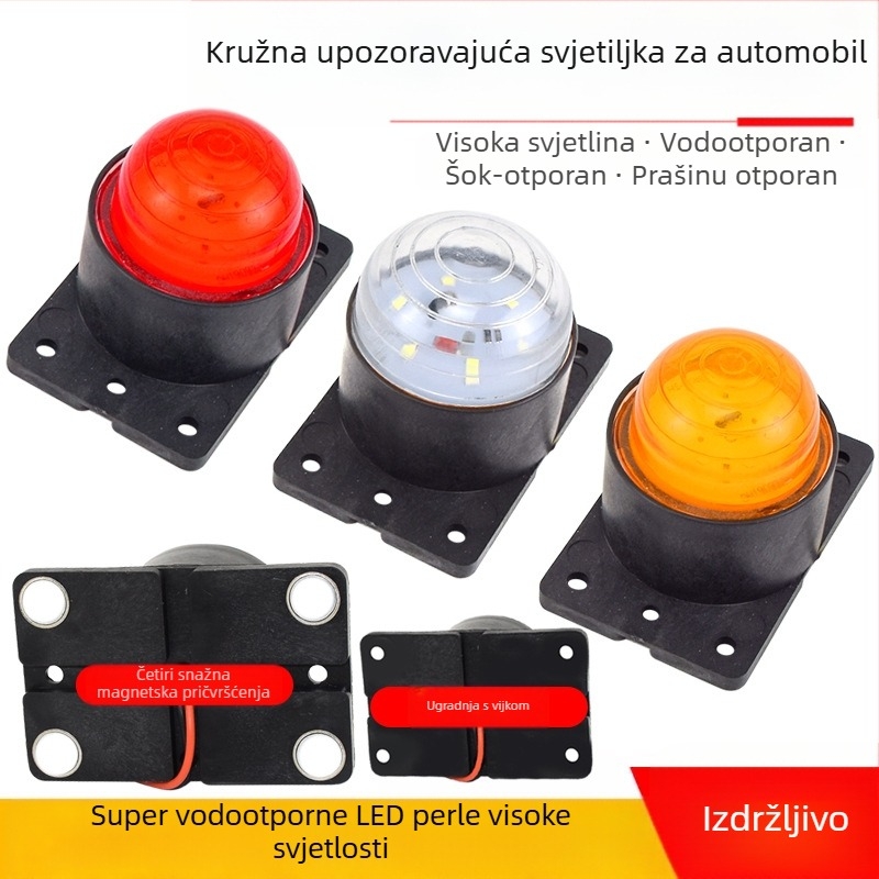 LED svjetlo za četiri kuta za kamion i kombi, 24V, model SGD-24, 3W, visoka jačina svjetla