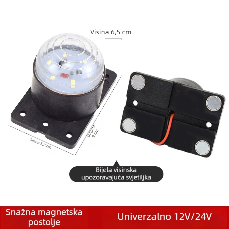 LED svjetlo za četiri kuta za kamion i kombi, 24V, model SGD-24, 3W, visoka jačina svjetla