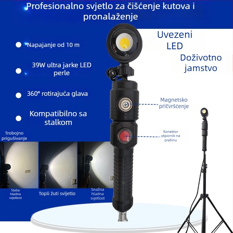 LED kutno zidno svjetlo s nosačem za unutarnji kut, visoka svjetlost (LED, zidno, unutarnji kut, nosač, visoka svjetlost)
